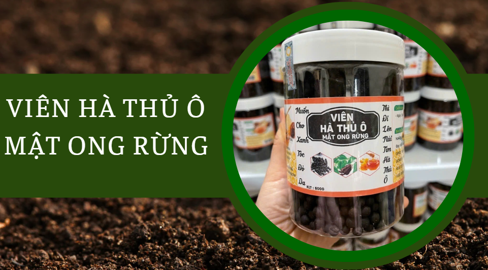 Viên hà thủ ô mật ong rừng