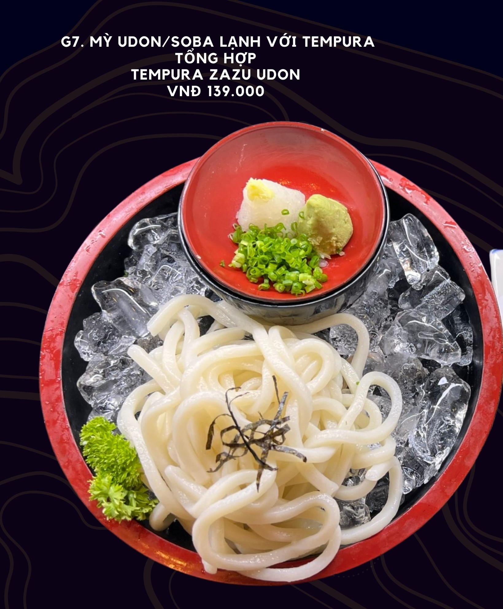 G3. Mỳ Udon lạnh Zazu udon